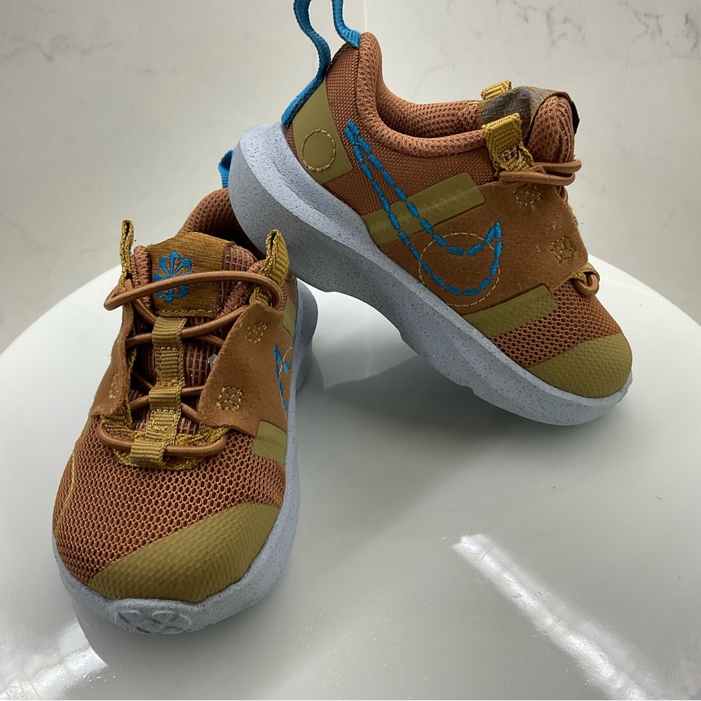Nike Crater Impact PS 'Mineral Clay Laser Blue' toddler size 5C